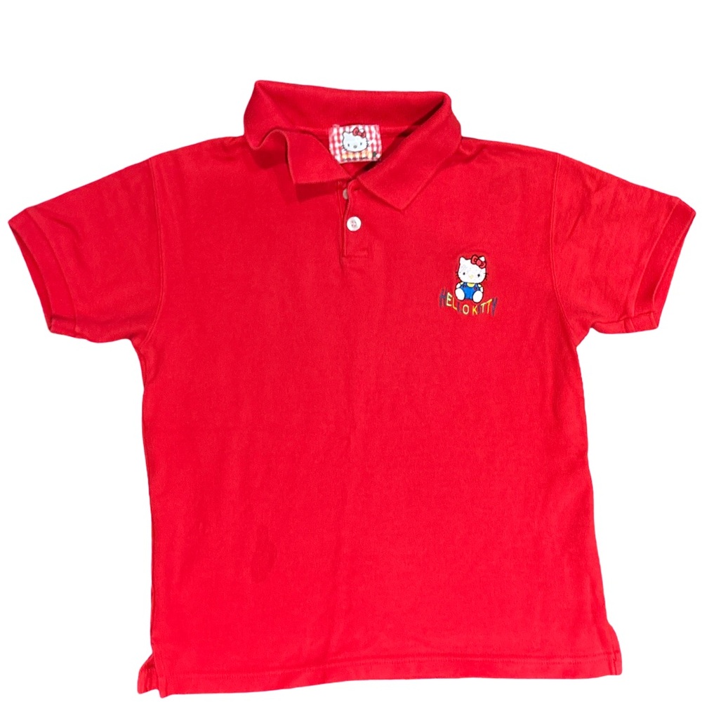 Hello Kitty Vibrant Red Polo - size S